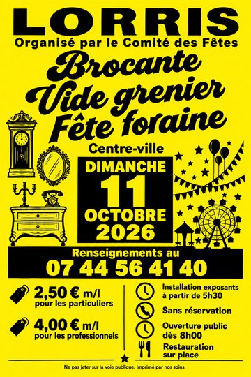 Brocante-Vide greniers