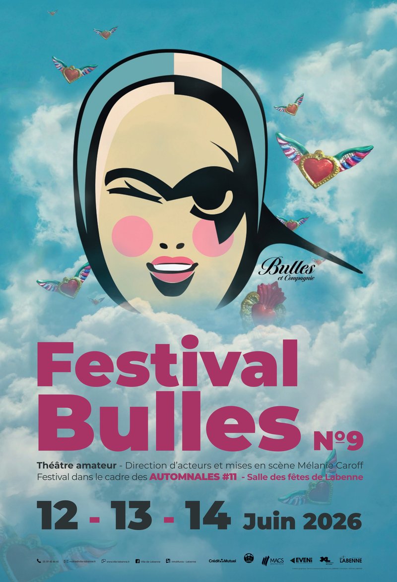 Festival Bulles #10 -  Automnales #12 - Saison culturelle Labenne 2026 - 2027