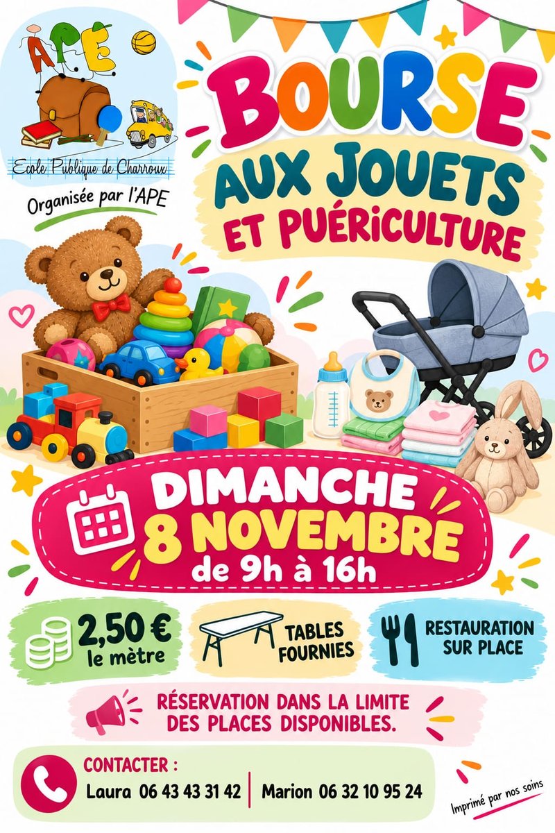 Bourse aux jouets et puériculture