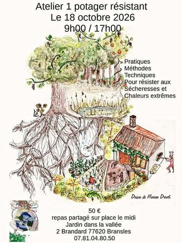 Dimanche 18 octobre  Stage un potager résistant