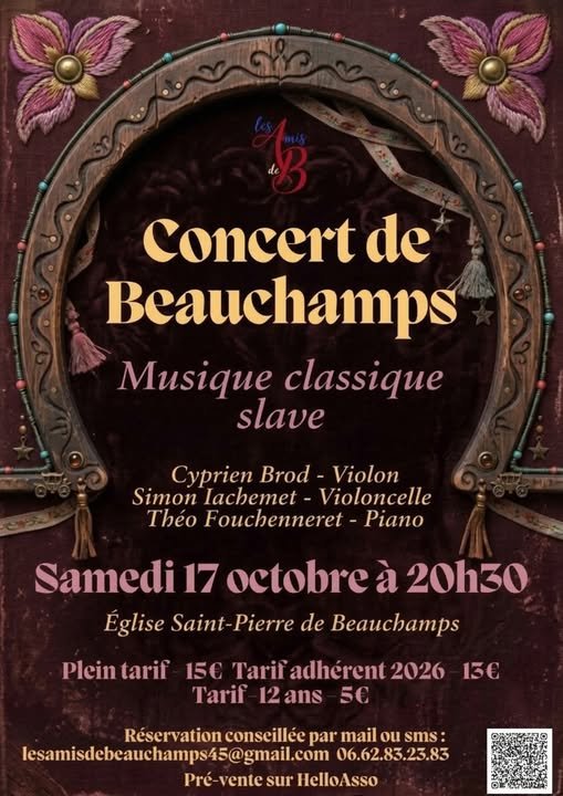 Concert de musique classique slave