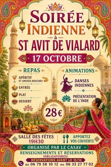 Soirée Indienne