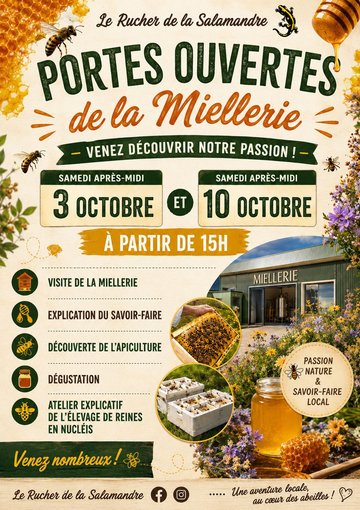 Portes ouvertes miellerie