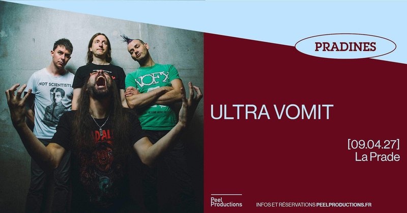 Ultra Vomit à La Prade