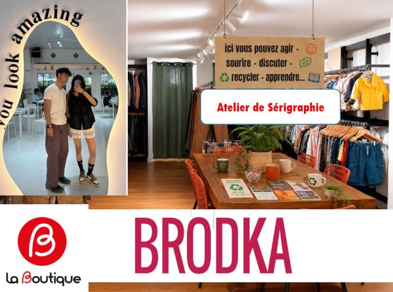 Atelier de Sérigraphie - Textile de Seconde Main