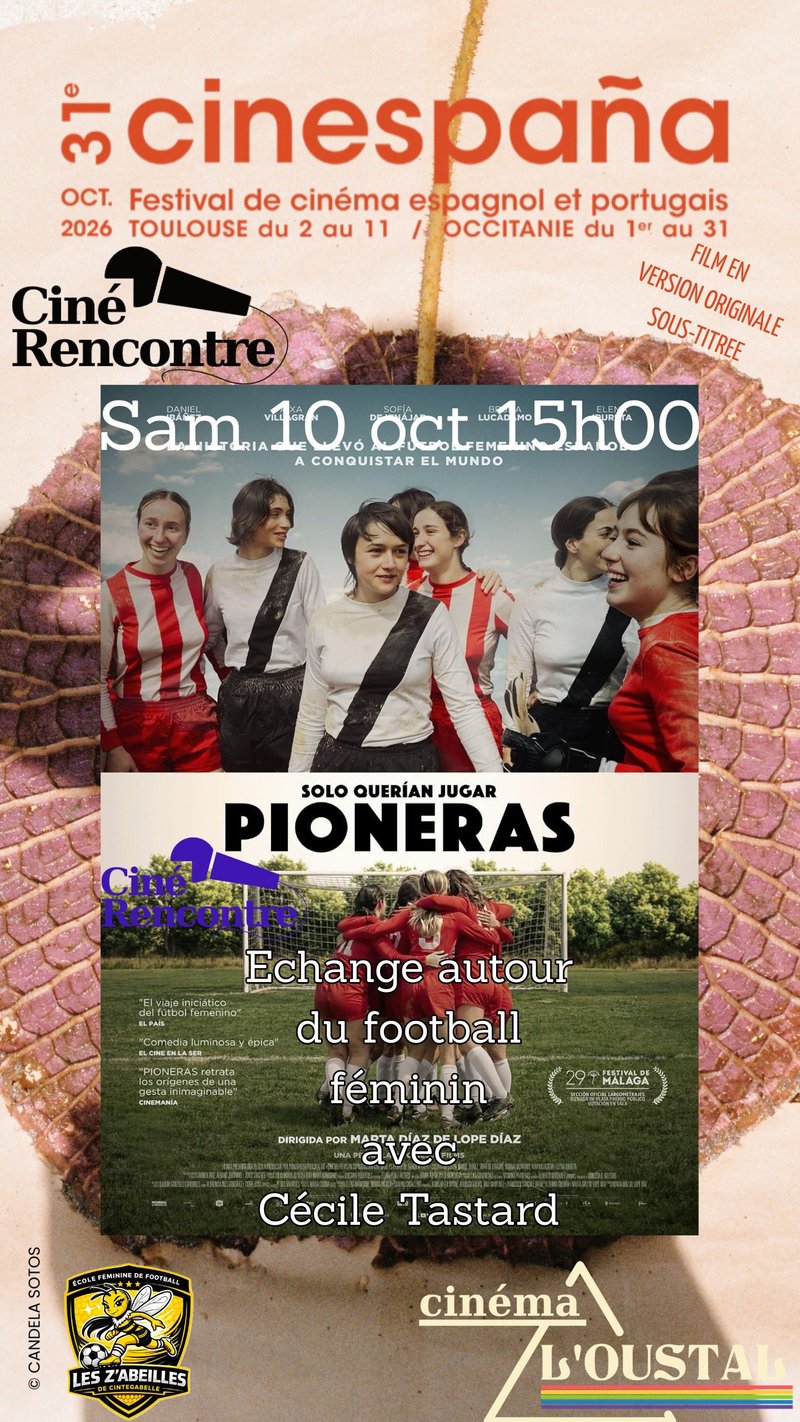 Ciné-Rencontre : Pioneras,drame, 01h46, de Marta Díaz de Lope Díaz avec Sofía de Iznájar, Bruna Lucadamo, Daniel Ibáñez, Aixa Villagrán, Elena Irureta