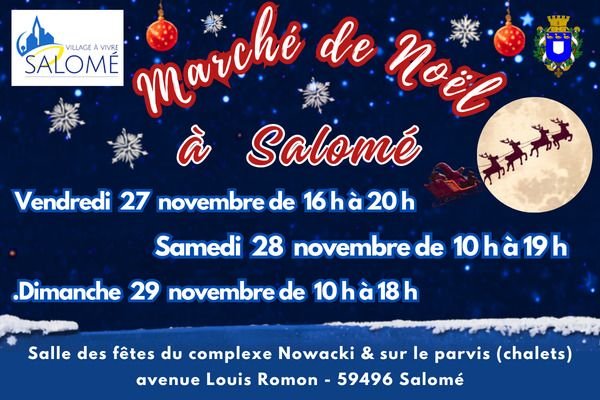 Marché de Noël à Salomé ✨🎄