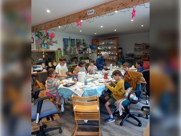 Ateliers créatifs "Couleurs d'Elvine" : peinture sur bois
