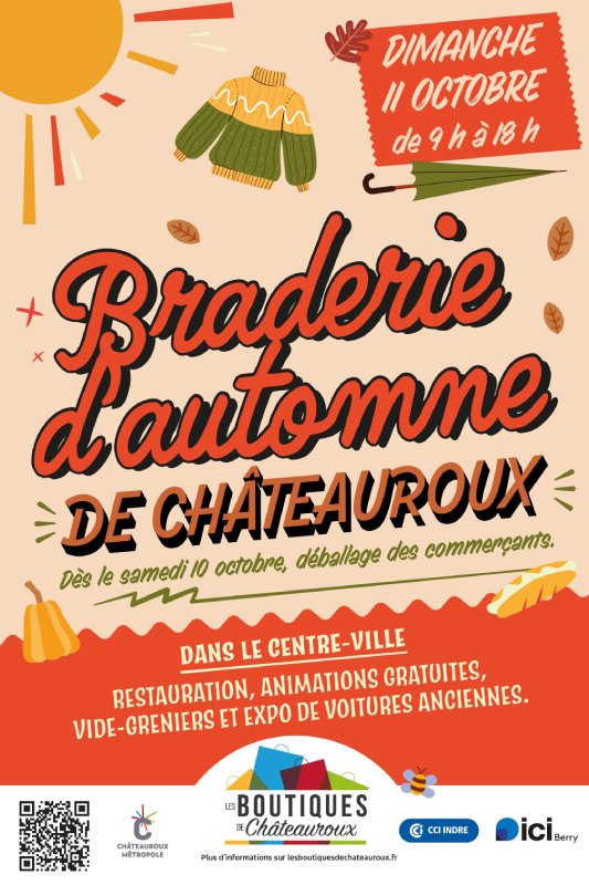 Braderie d'automne de Châteauroux