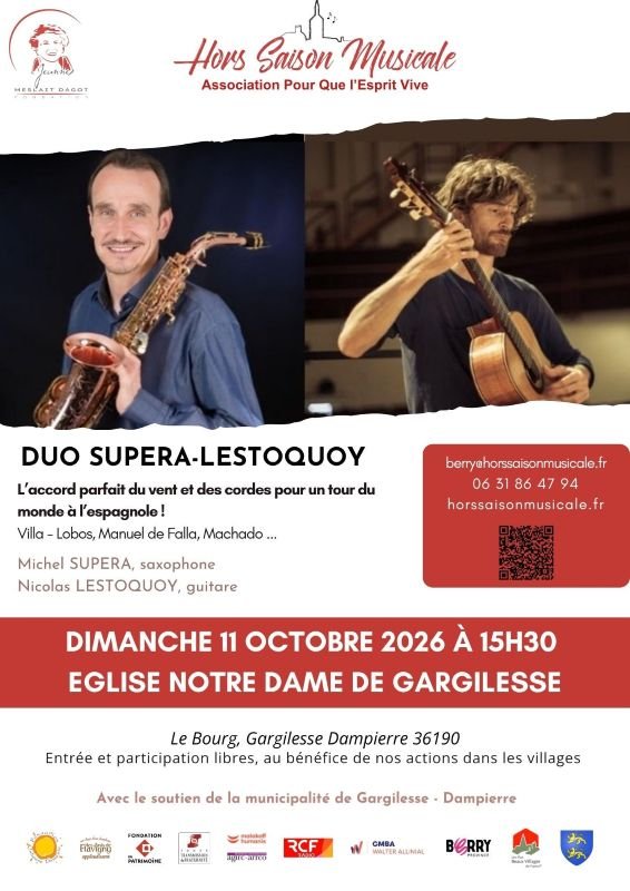 Duo Supera-Lestoquoy en concert !
