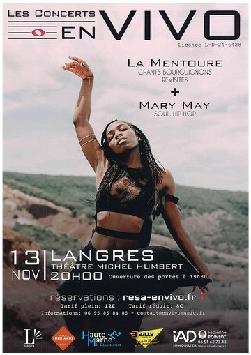 Concert La Mentoure + Mary May