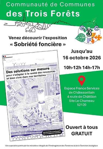 Exposition "Sobriété foncière"