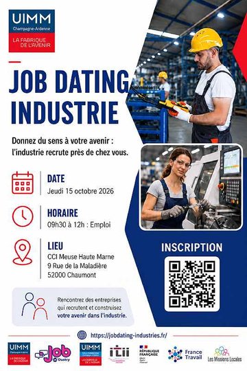 Job dating industrie
