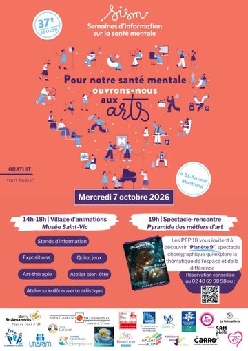 Journée d'échange : "Pour notre santé mentale, ouvrons-nous aux arts" !