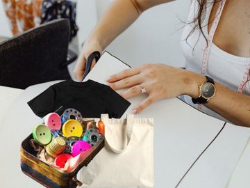 COUTURE/CUSTOMISATION TOTE-BAGS