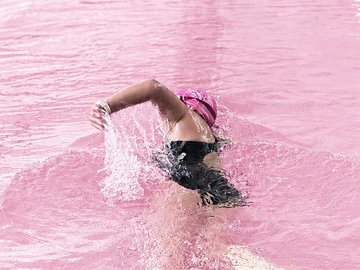 Octobre rose à la piscine
