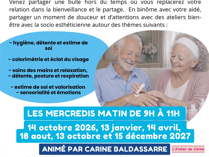 Socio-Esthétique en binôme aidants-aidés