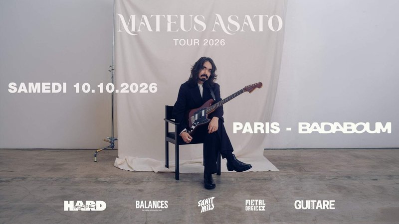 Mateus Asato, en concert à Paris