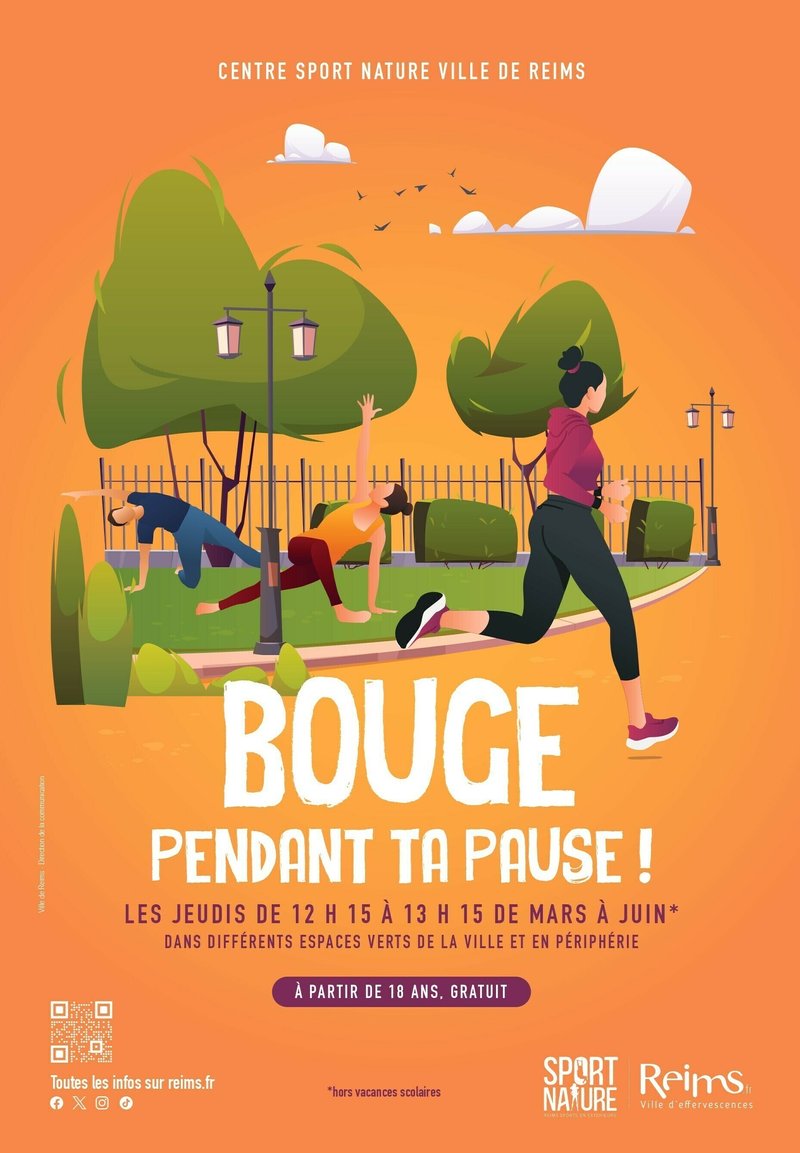Bouge pendant ta pause !