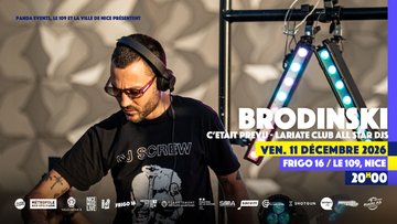 C'était prévu : Brondinski @ Frigo 16