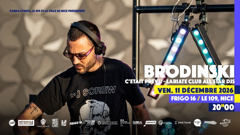C'était prévu : Brondinski @ Frigo 16