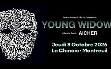Take Me Out : Young Widows + Aicher en concert !