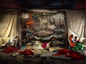 Exposition de Nicolas Henry, Cabanes imaginaires, 20 ans de mise en scène autour du monde - H GALLERY
