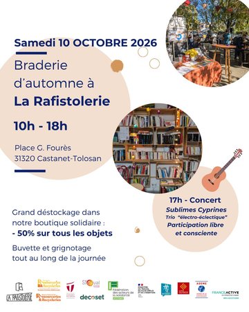 Braderie d'automne de La Rafistolerie