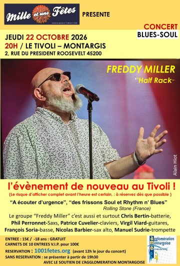 Freddy Miller : Concert Blues-Soul