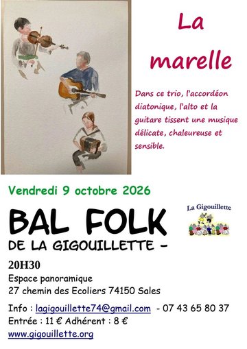 Bal Folk à Sales avec la Gigouillette et La marelle