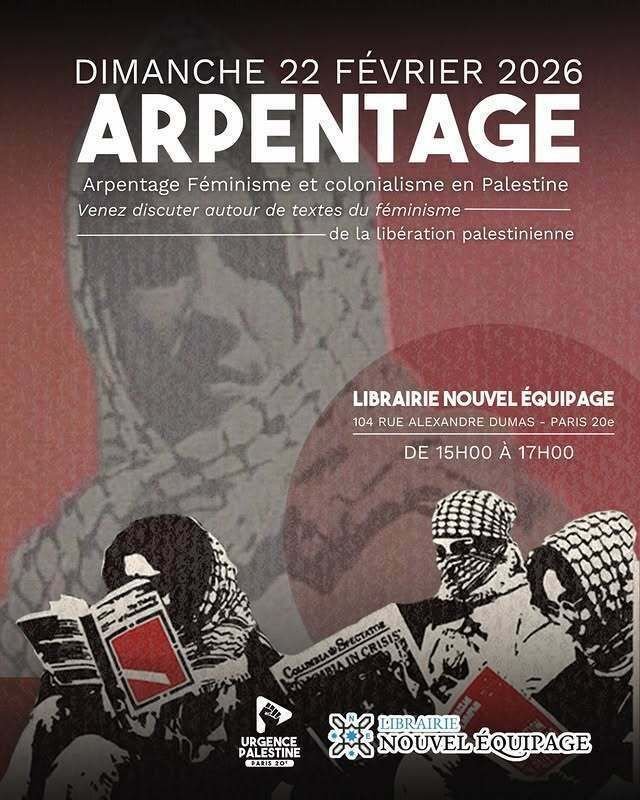 Arpentage Féminisme et colonialisme en Palestine
