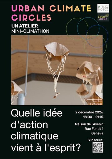 Urban Climate Circles: Un atelier où l'art, la science, l'imagination et l'action se rencontrent