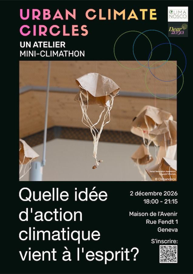 Urban Climate Circles: Un atelier où l'art, la science, l'imagination et l'action se rencontrent