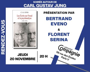 Bertrand Eveno et Florent Serina présentent « Les Écrits sur Freud et la psychanalyse (1901-1953) »