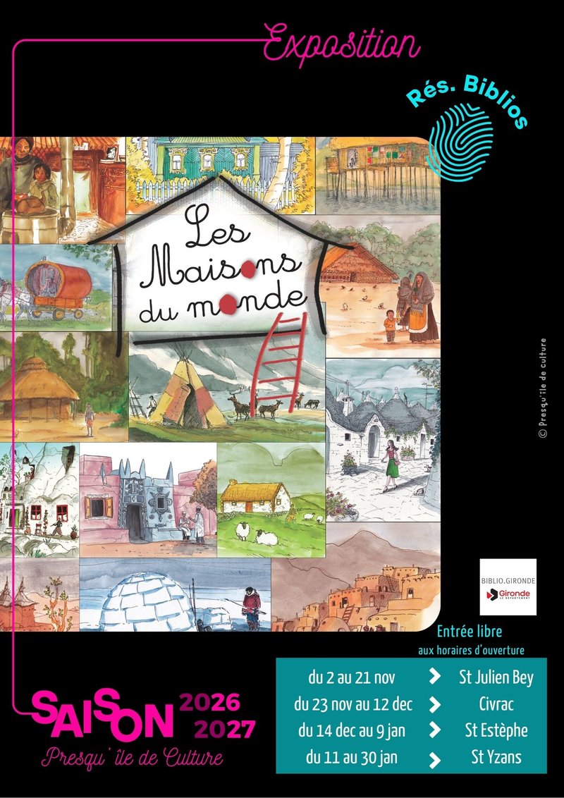 Expo : les maisons du monde : où vivons nous et comment ?