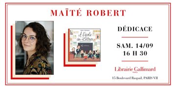 Bande dessinée : Maïté Robert en dédicace