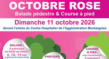 Octobre Rose - Balade pédestre & Course à pied