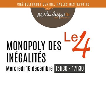 Permanence Le 4 Infos Jeunes : Monopoly des inégalités