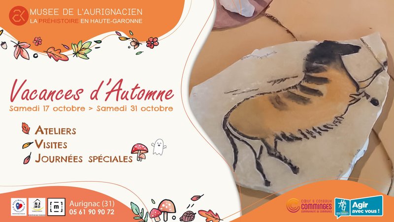 Vacances d'automne au Musée | Samedi 17 au samedi 31 octobre