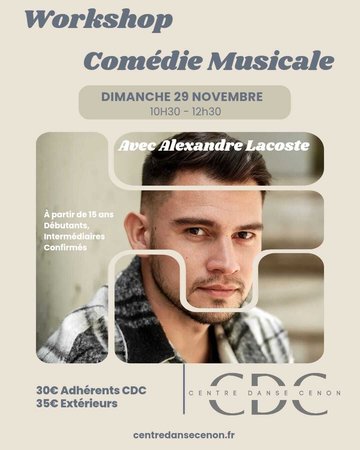 Workshop Comédie Musicale