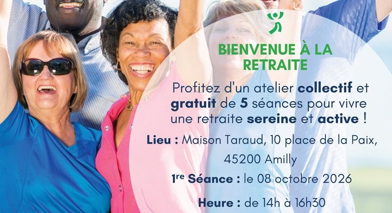 Atelier collectif gratuit pour vivre une retraite sereine et active - Thème : apprenons à nous connaître, à nous découvrir.