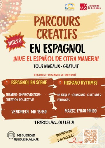 Nouveauté 2026! Parcours créatifs en espagnol