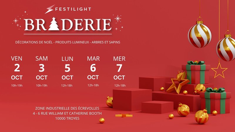 Braderie Festilight  - Edition 2026