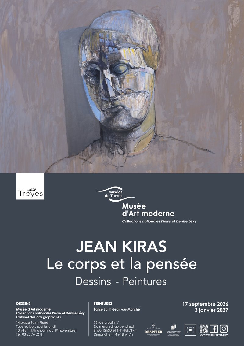 Jean KIRAS : le corps et la pensée (dessins &amp; peintures)