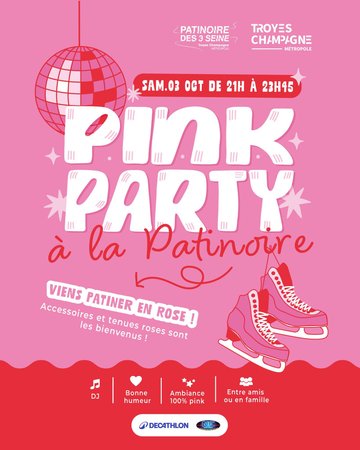 Pink Party à la Patinoire
