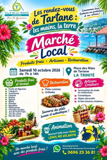 LES RENDEZ-VOUS DE TARTANE - LE MARCHÉ LOCAL !