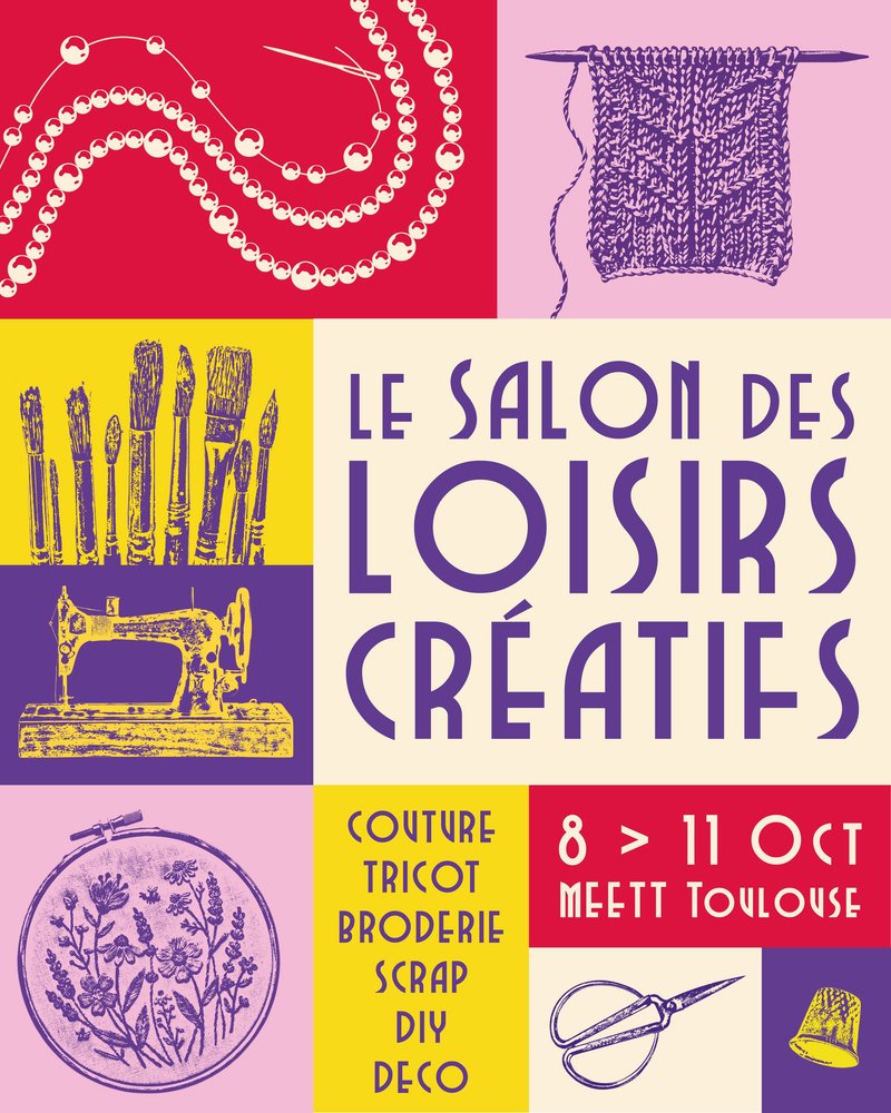 27ÈME EDITION – TENDANCES CRÉATIVES, LE SALON DES LOISIRS CRÉATIFS