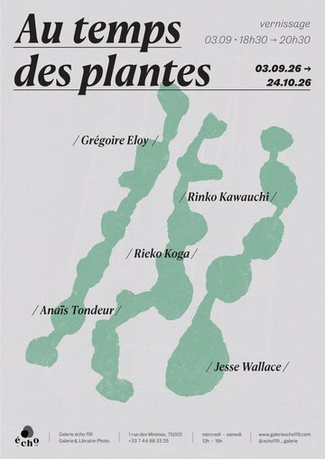 Conférence / talk - Galerie écho 119