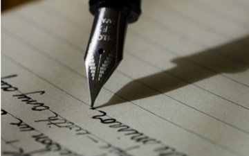 Atelier d'écriture petits papiers