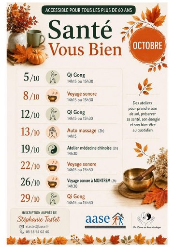 Atelier Seniors : auto-massage